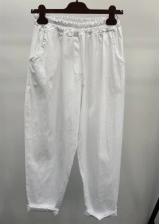 Marta - Raffaella Bukser - White - Onesize 